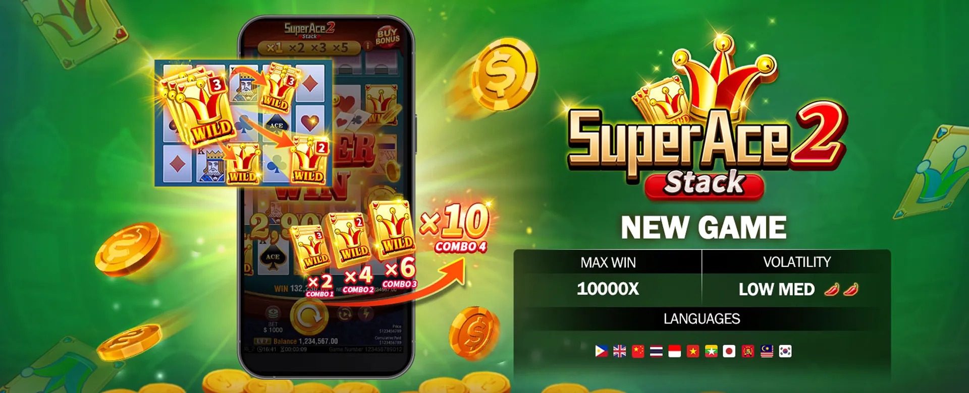 A vibrant 777 slot machine glowing with golden sevens and dazzling lights, symbolizing a big win at an online casino in the Philippines.